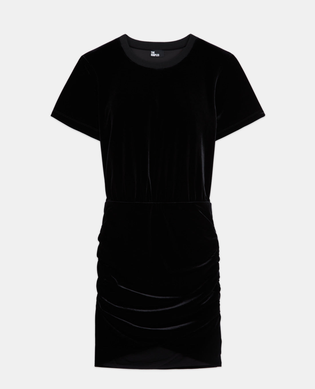 Short Velvet Dress | Women | Black