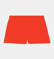 Crêpe Tailored Shorts | Women | Orange