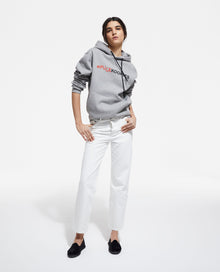 Gray Sweatshirt With Logo | Women | Grey Melange