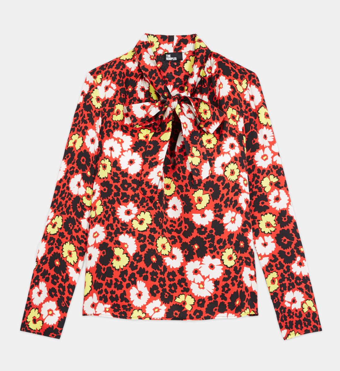 Floral Print Top | Women | Red x Yellow