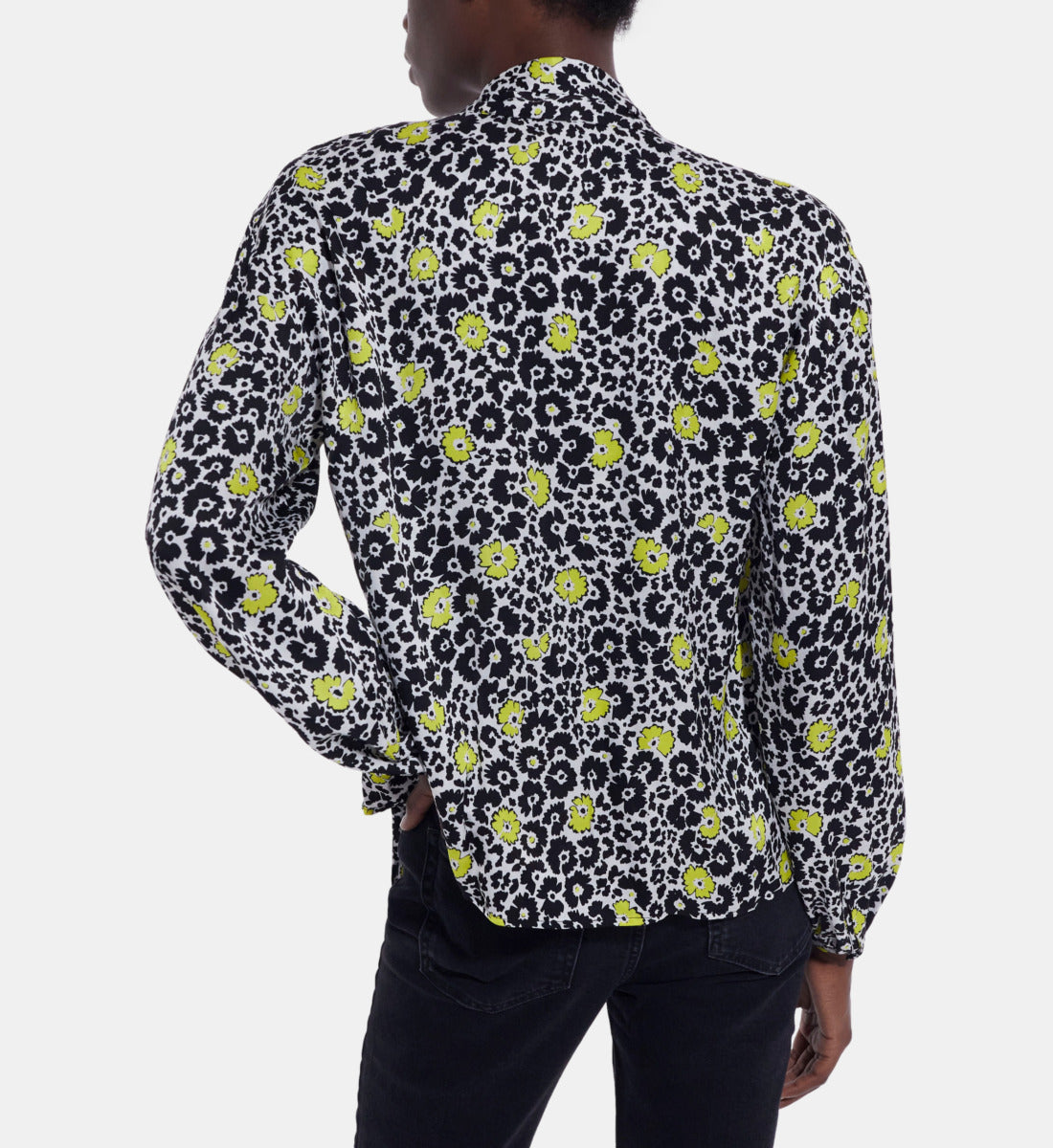 Floral Top | Women | Ecru x Yellow