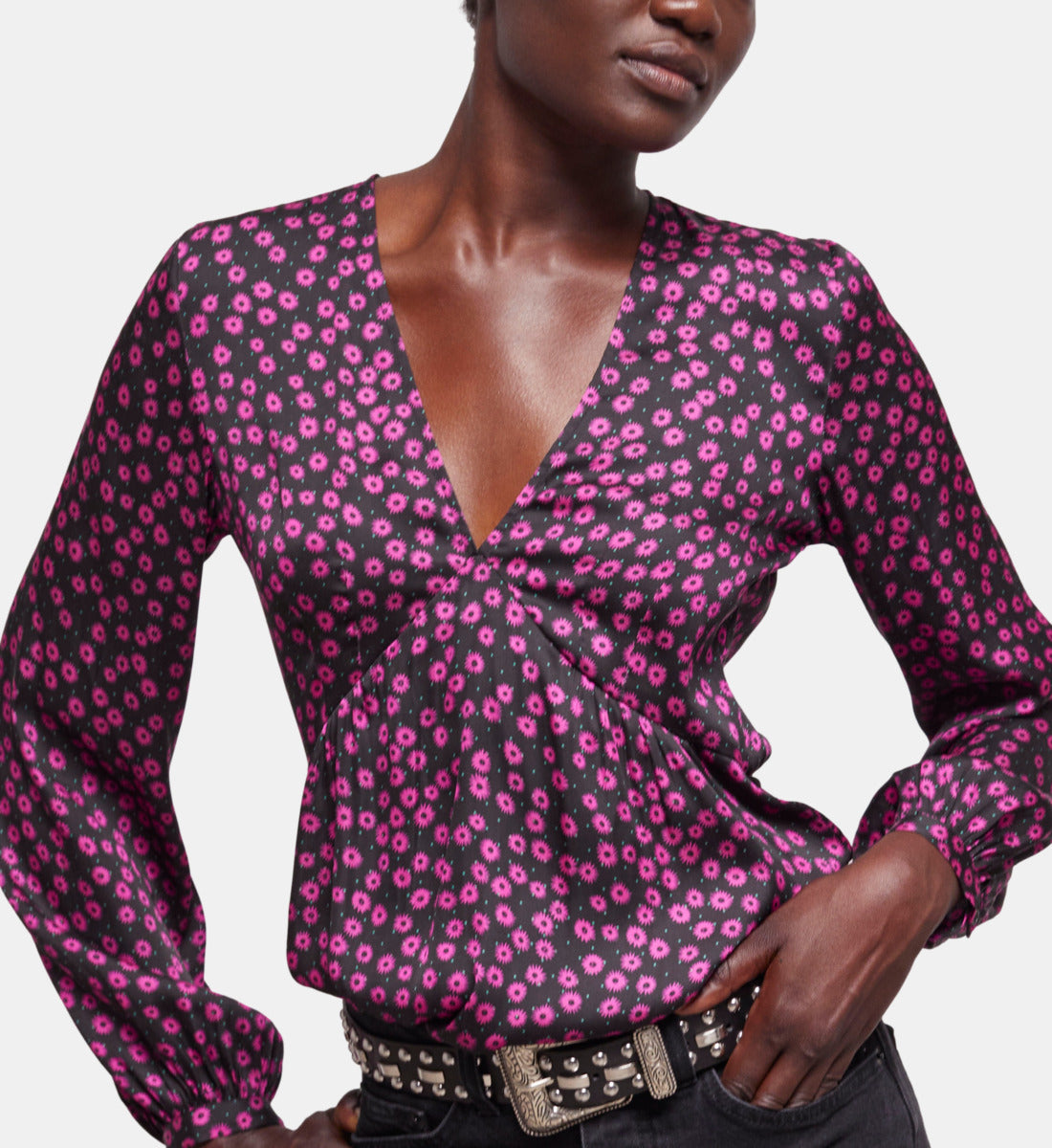 Printed Top | Women | Pink