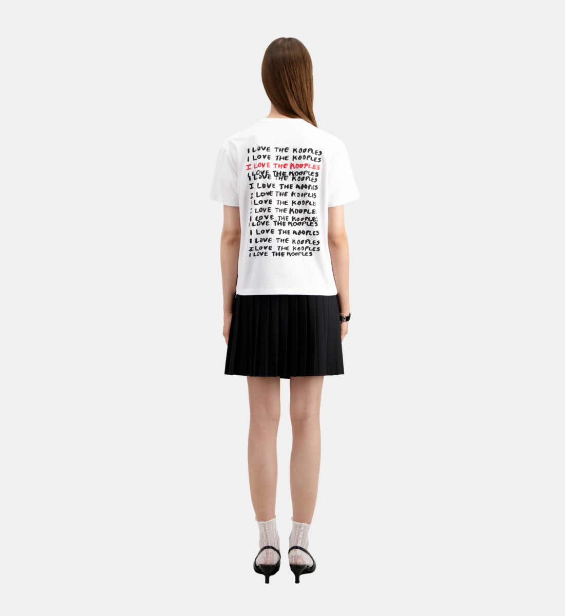 Love Kooples Whte T-Shrt | Women | White