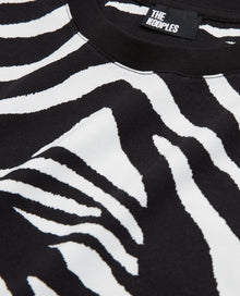 Printed T-Shirt | Women | Black x White