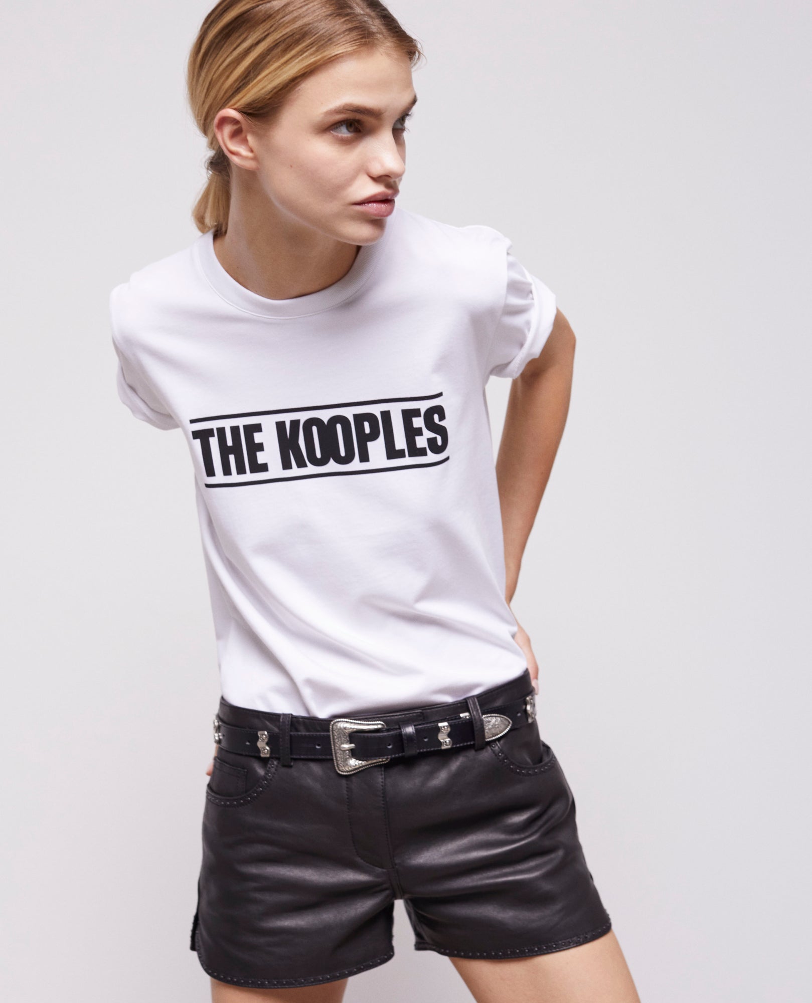 The Kooples Logo T-Shirt | Women | White