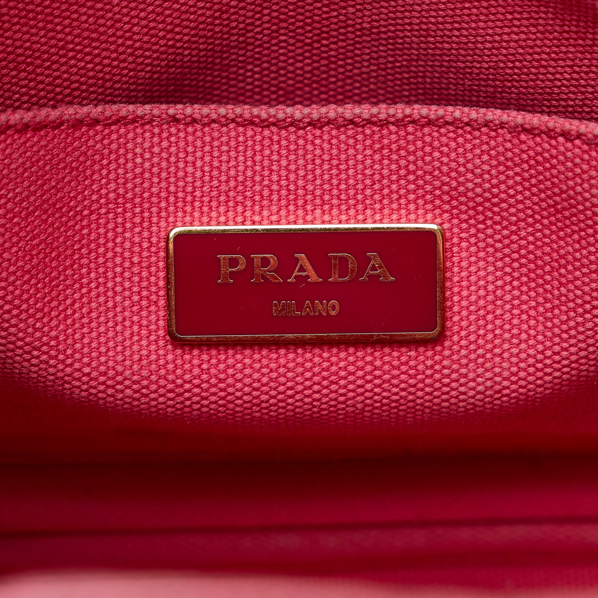 Prada Pre-Owned Canapa Logo Satchel | Women | Pink