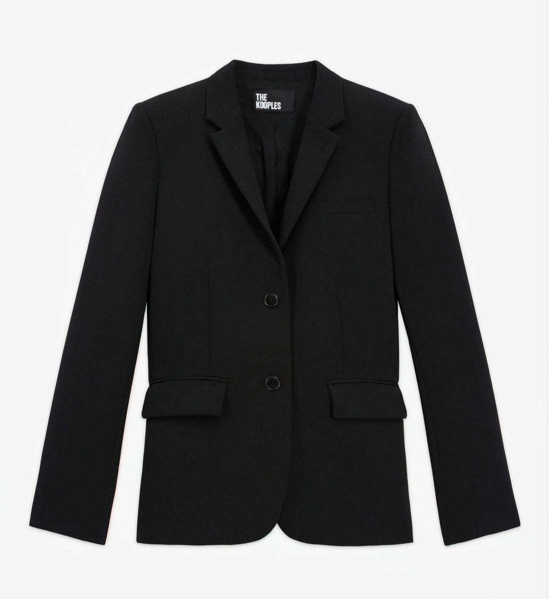 Crêpe Suit Jacket Structured Shape | Women | Black