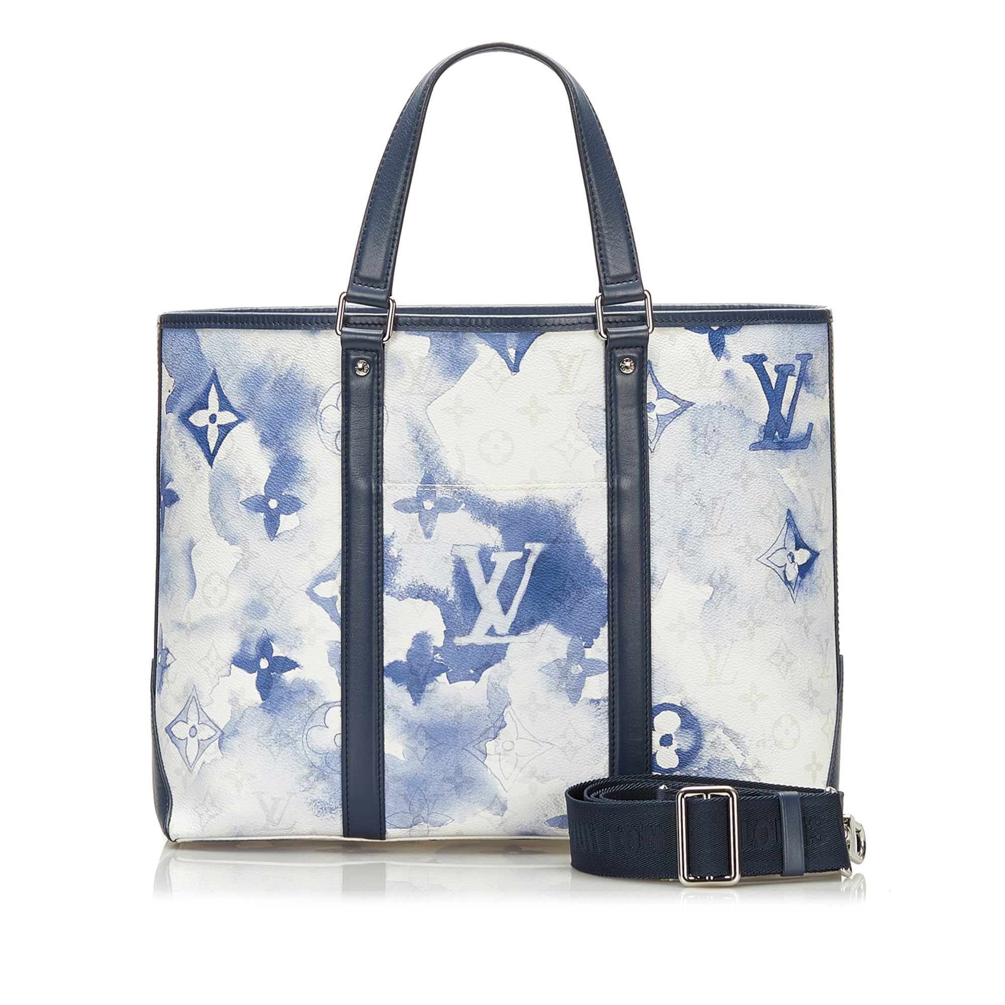 Louis Vuitton Pre-Owned Monogram Watercolor Weekend Tote PM | Women | Blue (V1)