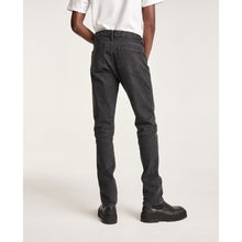 Faded Slim-Fit Jeans With Pockets | Men | Black Washed