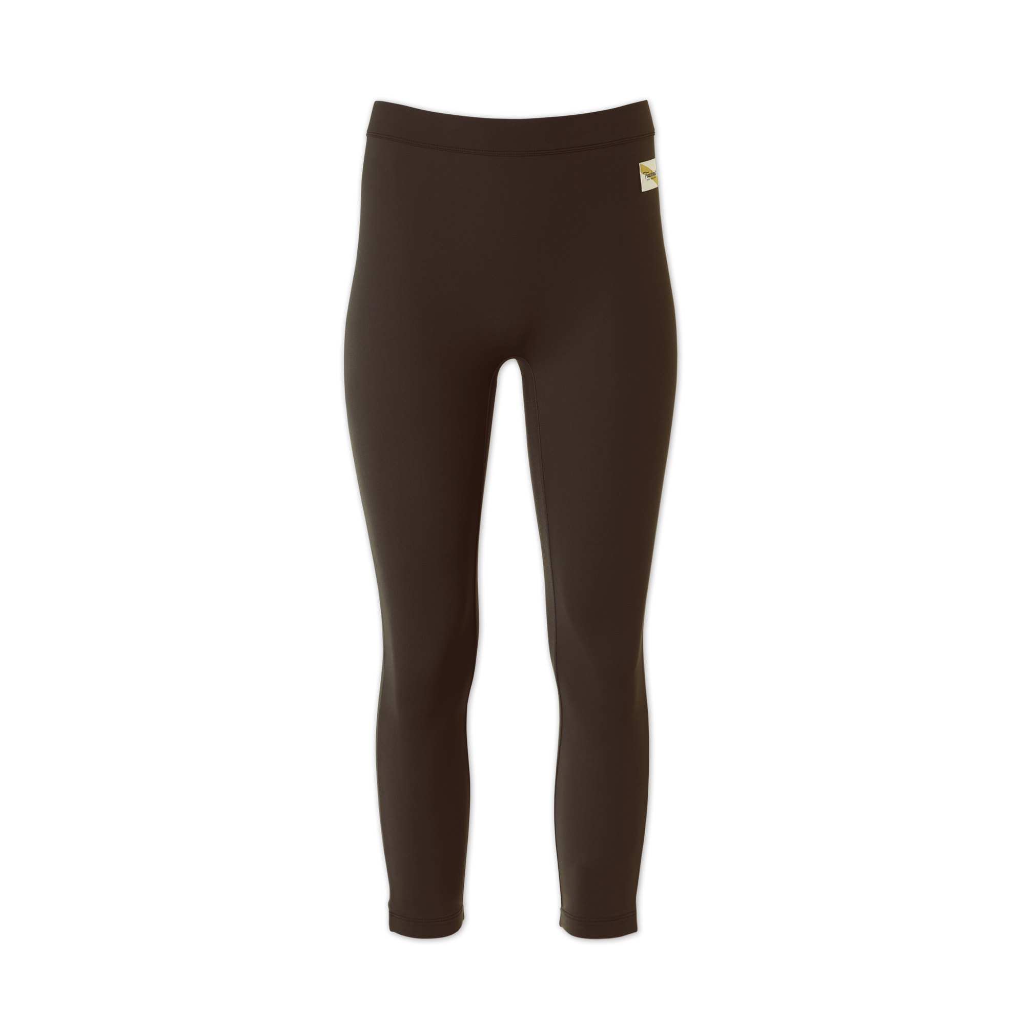 Womens | Turnover Crop Tight | Espresso