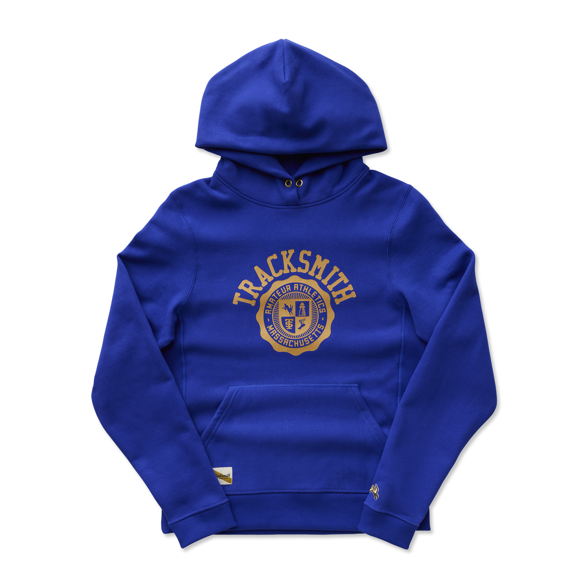 Womens | Trackhouse Sweatshirt - Crest | Bluing/Honey Gold