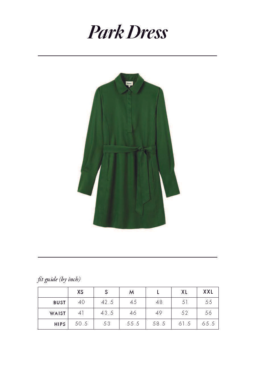 Park Dress | Pine