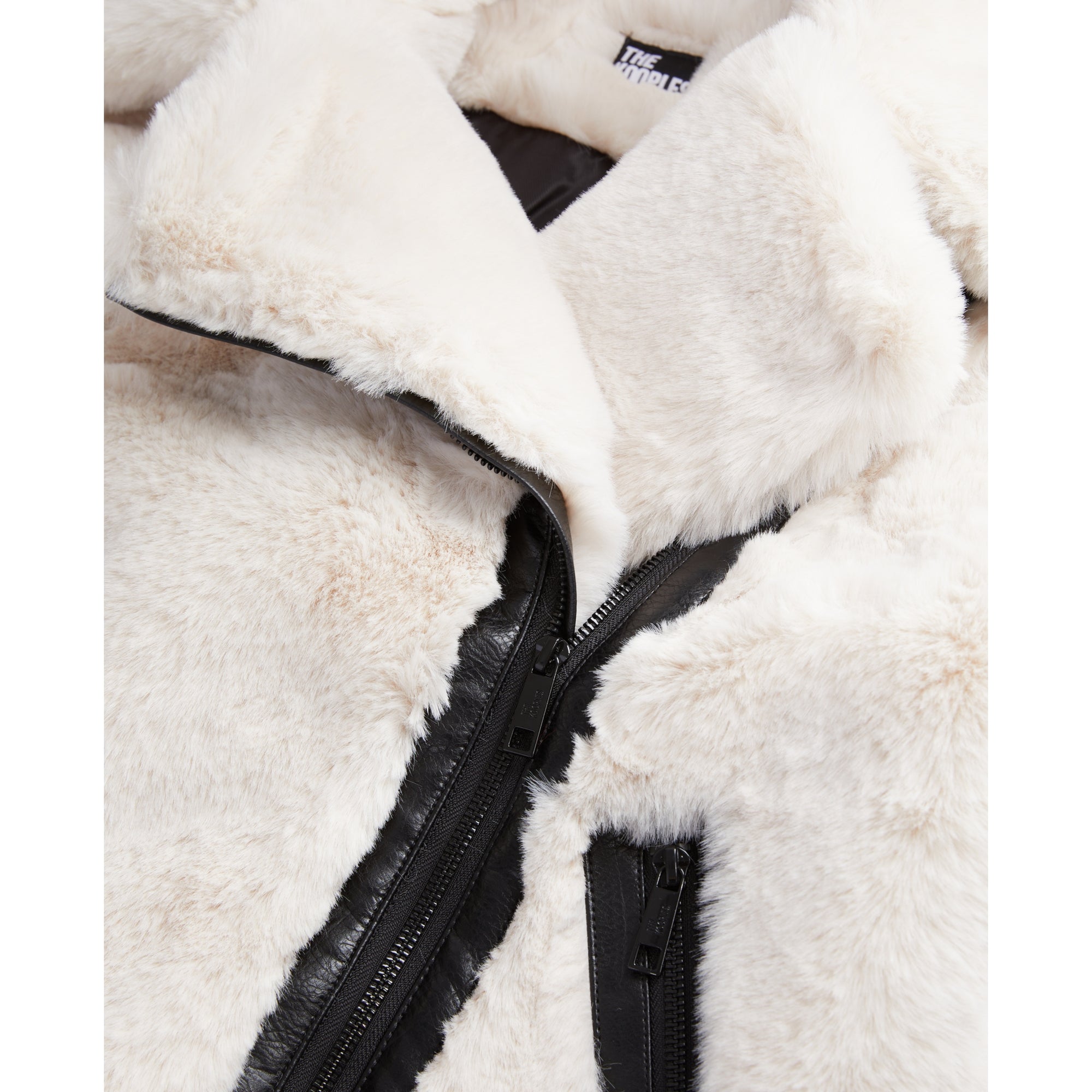 Faux Fur Bomber Jacket | Women | Ecru