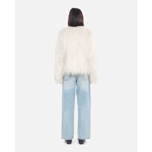 Faux Fur Coat | Women | Ecru