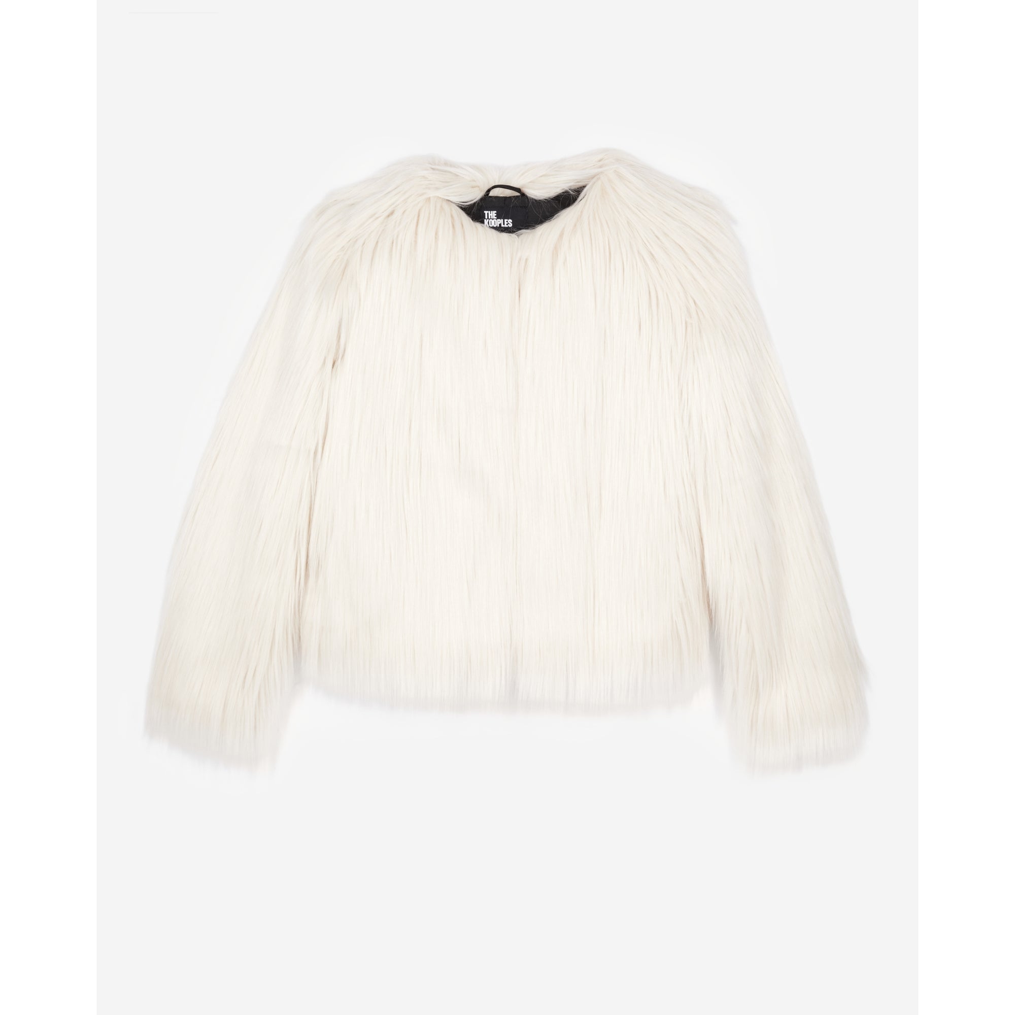 Faux Fur Coat | Women | Ecru