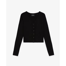 Fitted Wool And Cashmere Cardigan | Women | Black