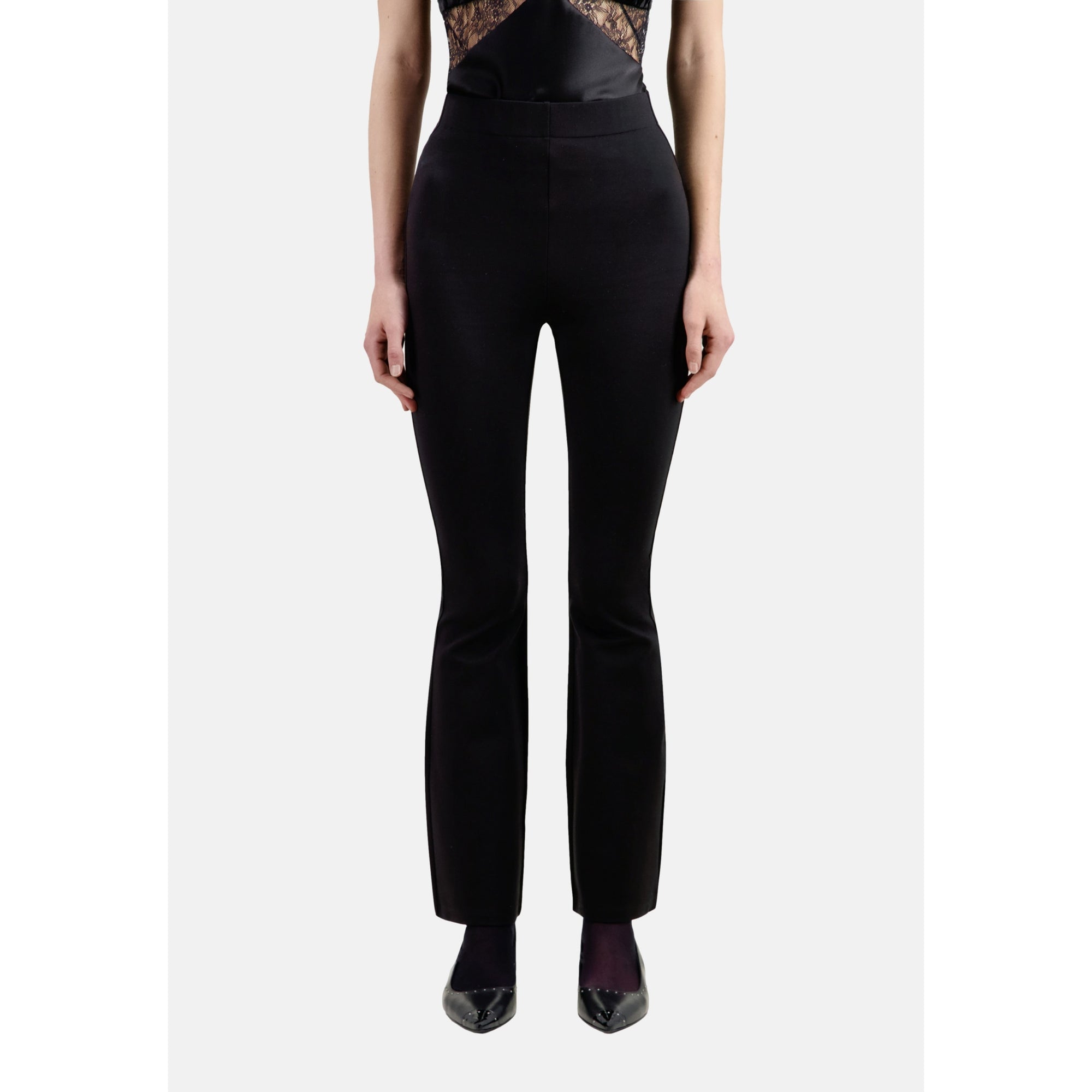 Flare Trousers | Women | Black