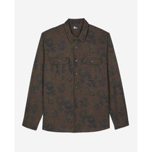 Floral Print Shirt | Men | Dark Brown