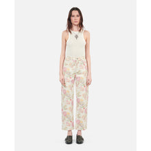 Floral Printed Boyfriend Jeans | Women | Ecru