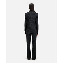 Floral Suit Jacket | Women | Black