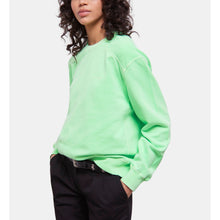 Fluorescent Green Sweatshirt With Logo | Women | Vert Fluo