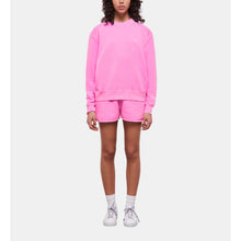 Fluorescent Sweatshirt With Logo | Women | Fluo Pink