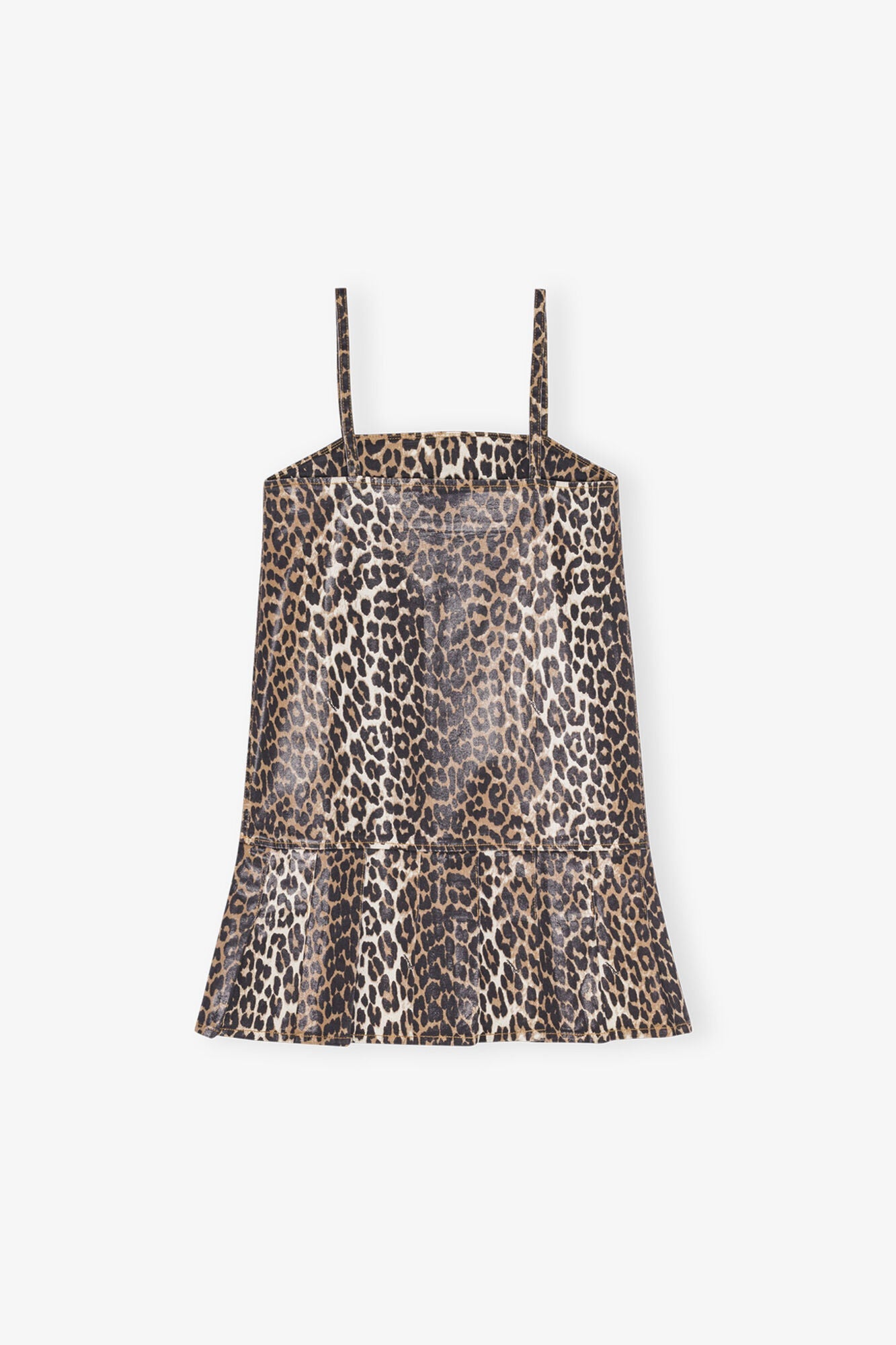 Foil Dress | Leopard
