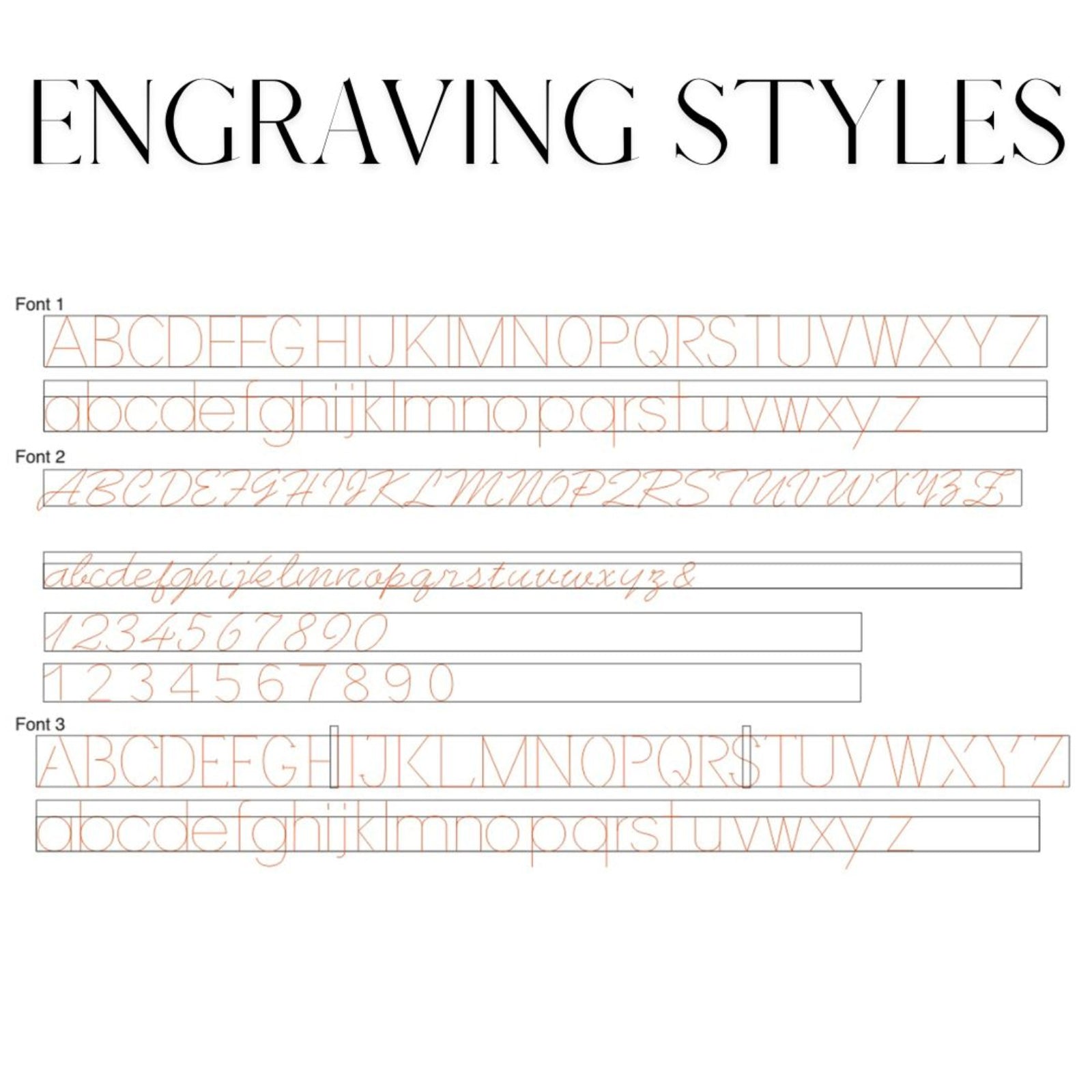 Engraving Styles