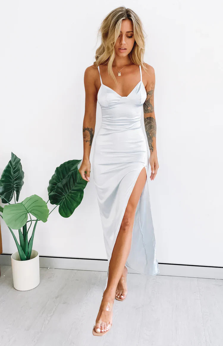 Freesia Formal Dress | Ice Blue