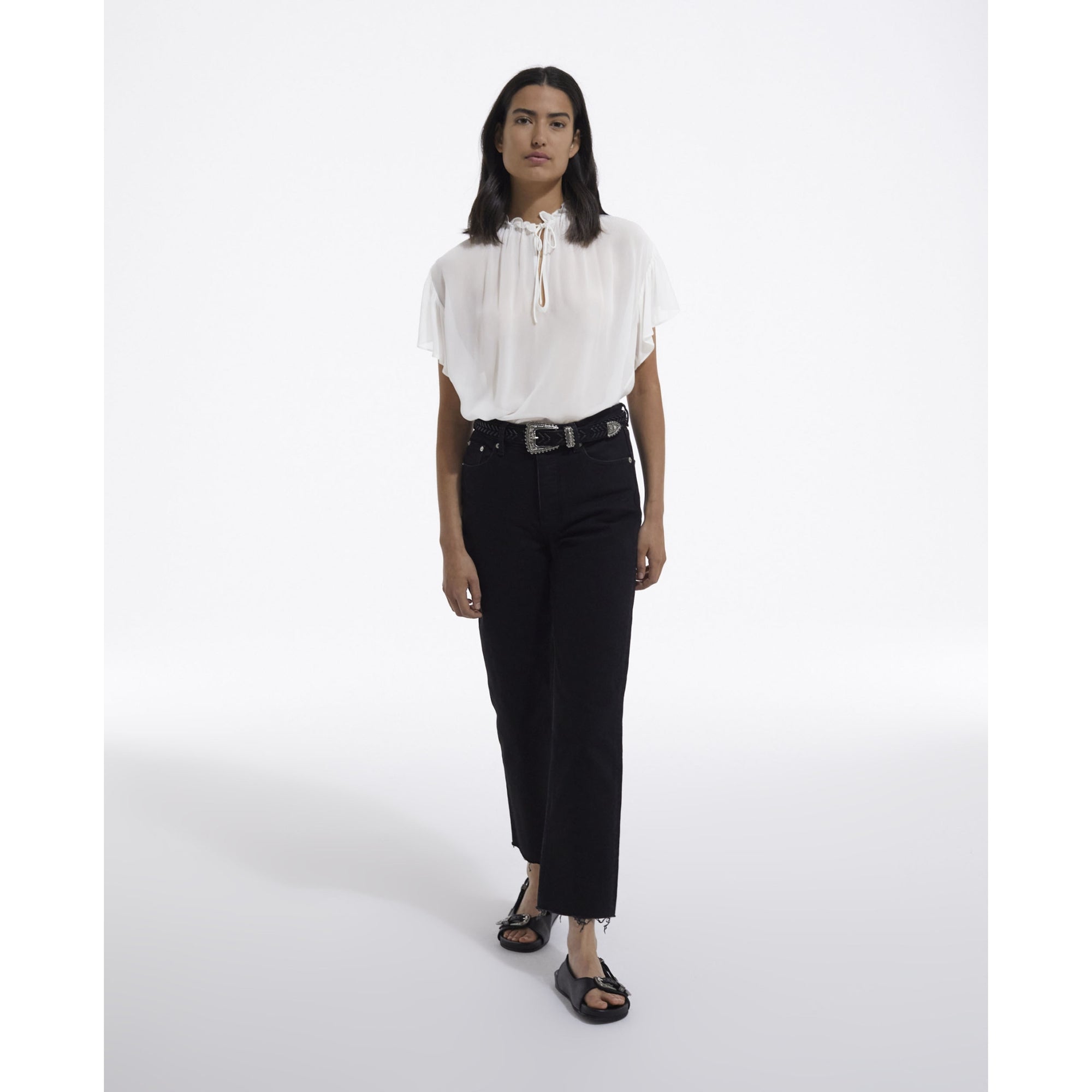 Frilly Blouse | Women | Off White