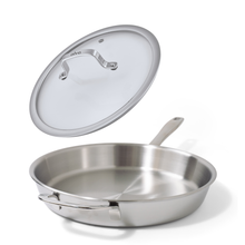 Maestro Frying pan 5-ply With Lid 11