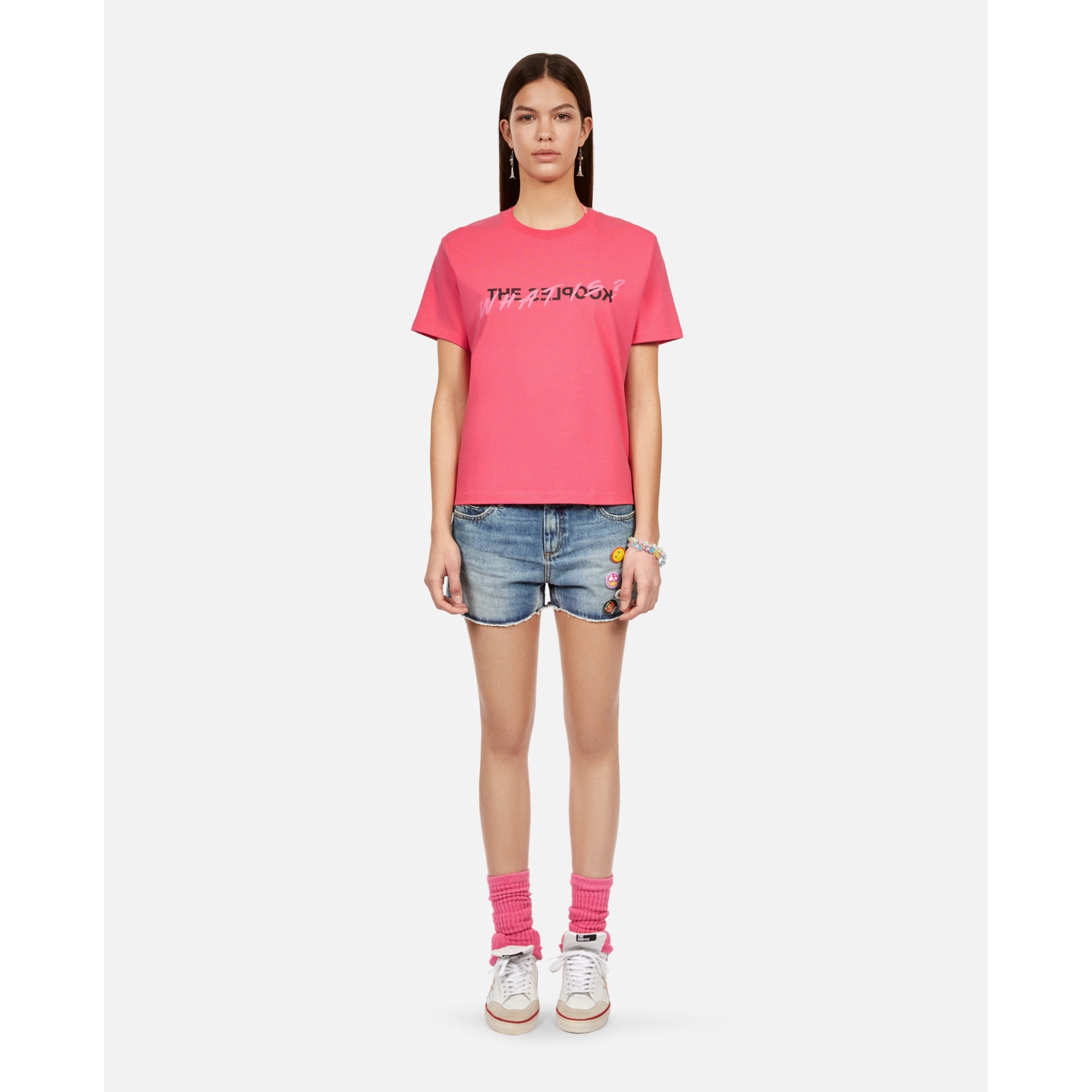 Fuchsia What Is T-Shirt | Women | Retro Pink