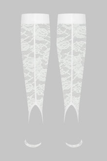 Leg warmers - Flashback | White