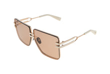 Womens | Gendarme Sunglass | White Gold - Bone | Medium Brown