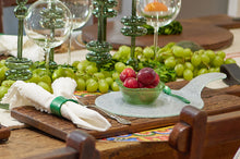 Mini Glass Oval Cheese Trays | White | Set of 4
