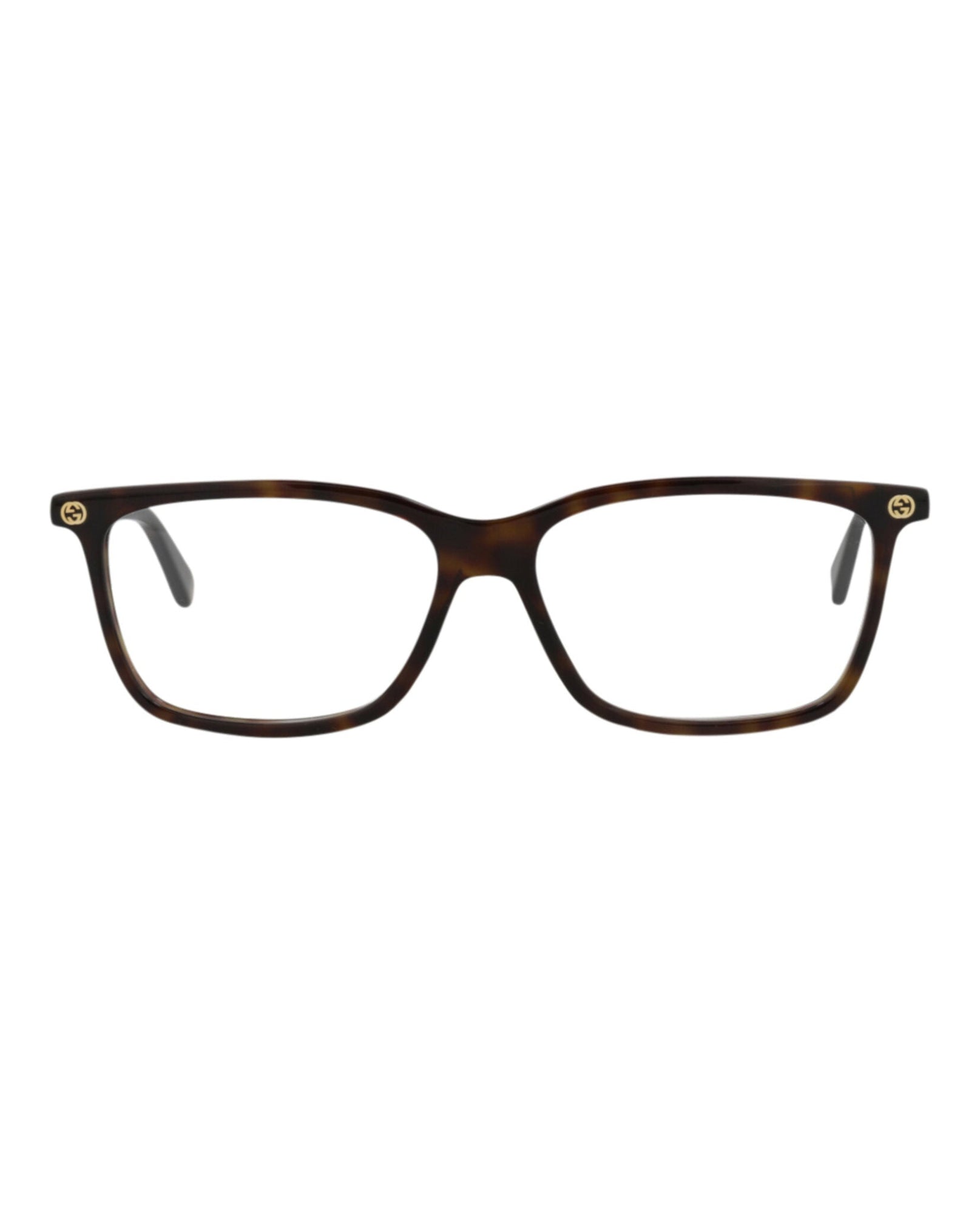 Gucci Square Acetate Optical Frames | Havana