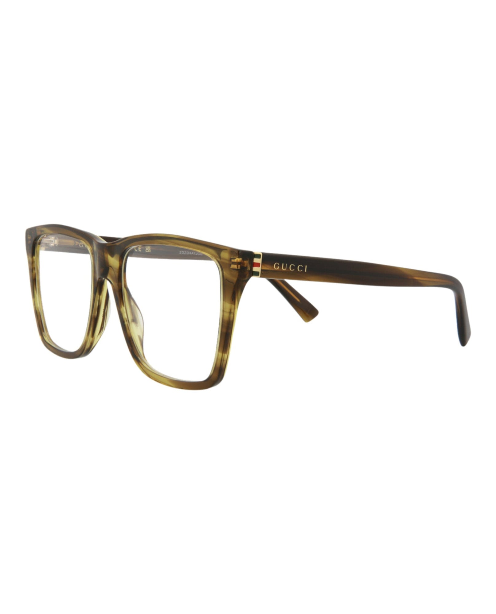 Gucci Square Acetate Optical Frames | Havana