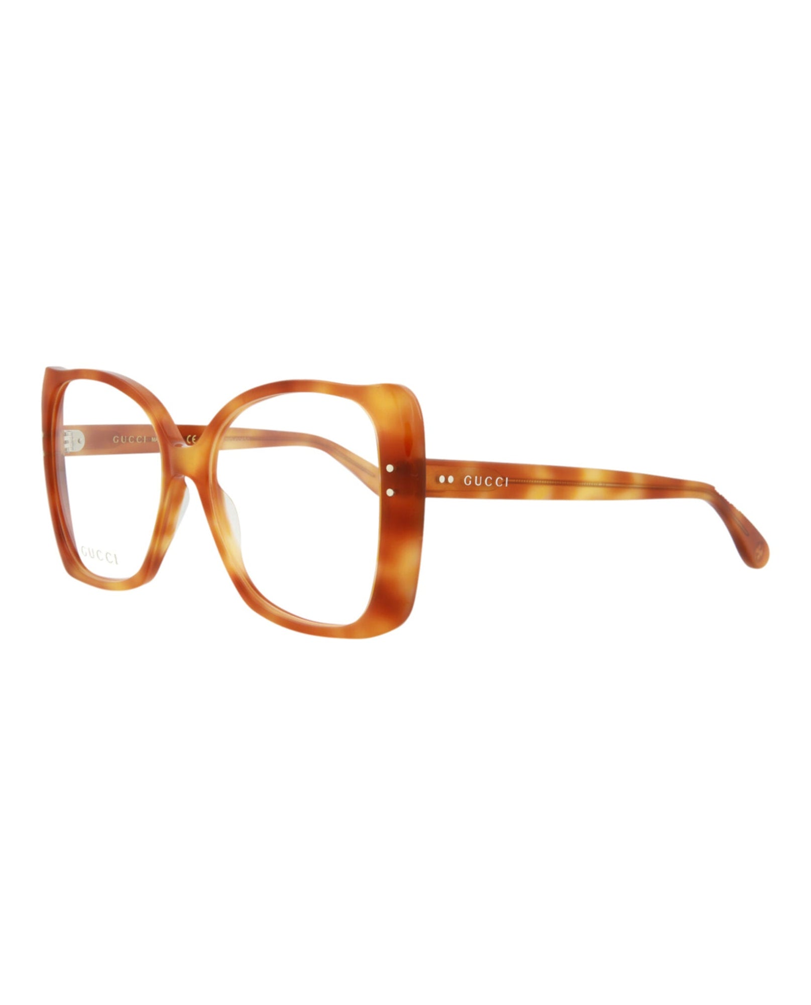 Gucci Oversized Acetate Optical Frames | Havana