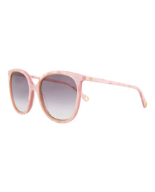 Gucci Round Acetate Sunglasses | Pink