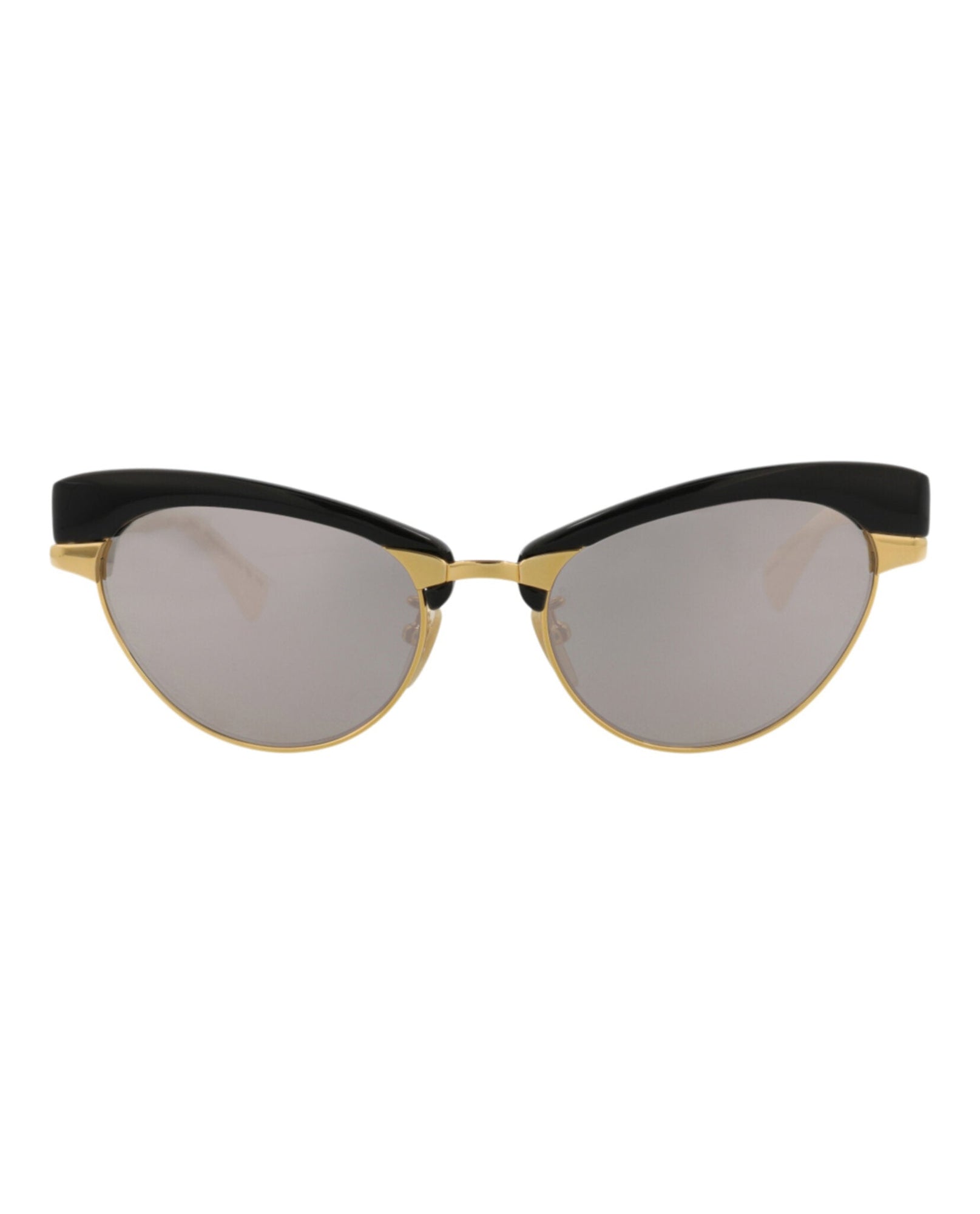 Gucci Cat Eye Metal Sunglasses | Gold