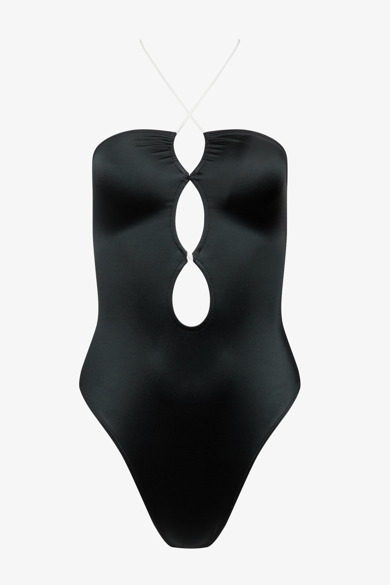 Thong Swimsuit - Glow | Black