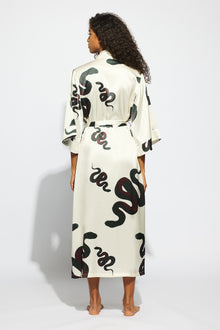 Valentina Robe | Snake Print