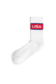 The Leigh Sock in White by J.Lindeberg