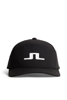 Split Cap in Black by J.Lindeberg