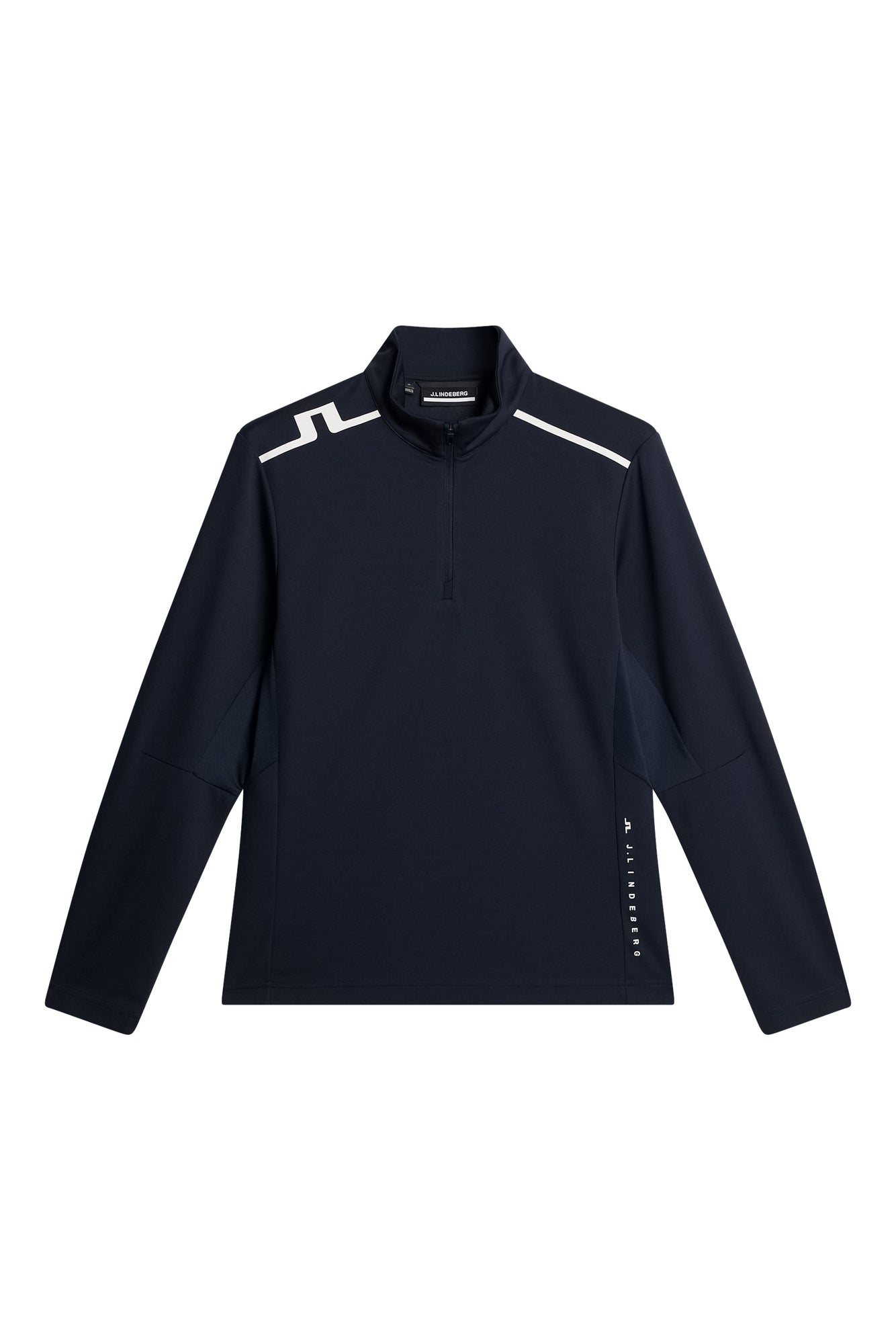Leon Quarter Zip Mid Layer in JL Navy by J.Lindeberg