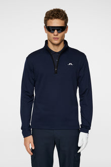 Men | Clide Quarter Zip Mid Layer | JL Navy