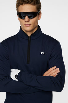 Men | Clide Quarter Zip Mid Layer | JL Navy