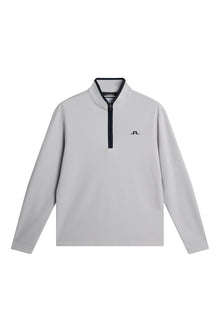 Clide Quarter Zip Mid Layer in High Rise by J.Lindeberg