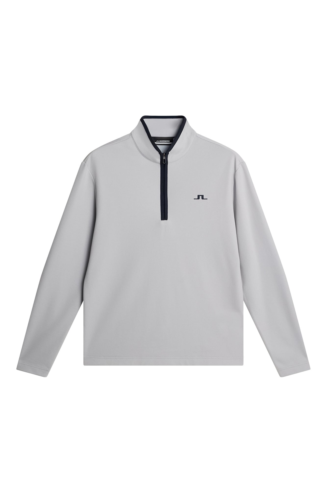 Clide Quarter Zip Mid Layer in High Rise by J.Lindeberg
