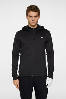 Men | Aerial Full Zip Hood | Black